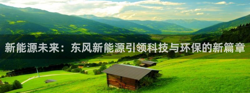 摩根360娱乐:新能源未来:东风新能源引领科技与环保的新篇章