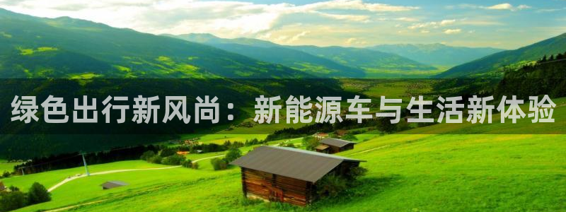 摩根娱乐宝是骗人的的吗:绿色出行新风尚:新能源车与生活新体验